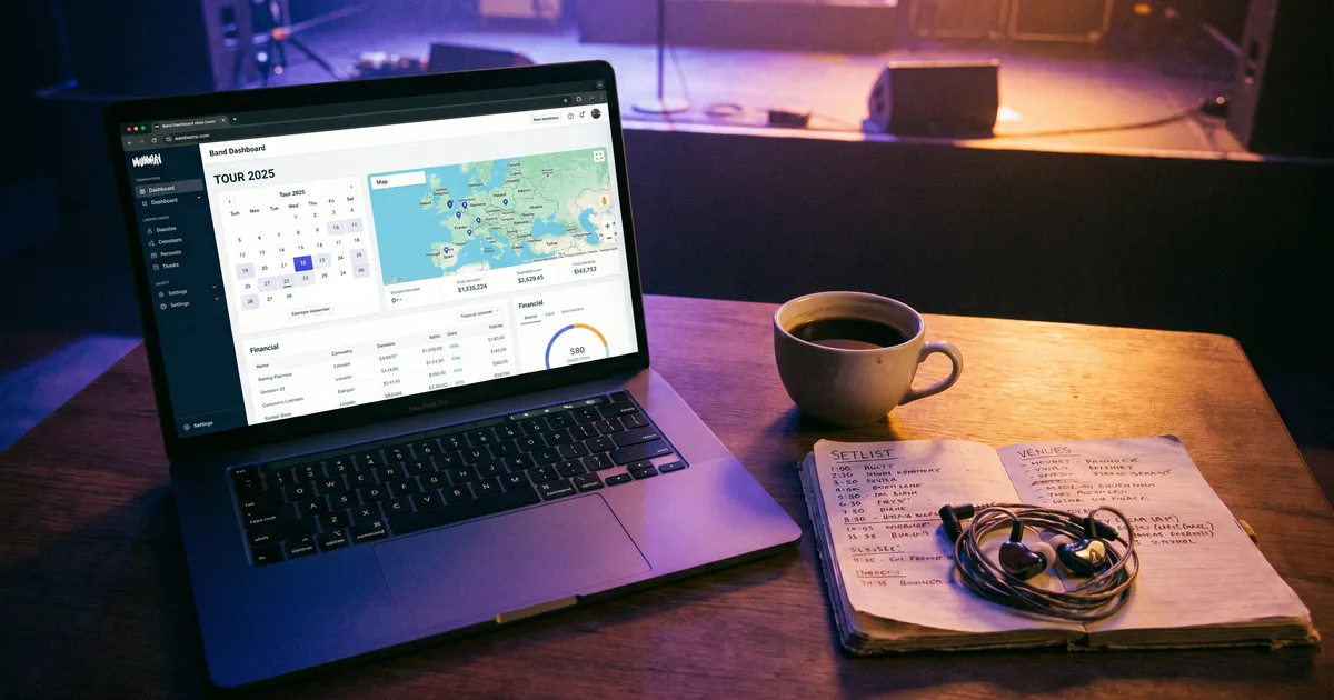 Best Tour Planning Tools for Bands 2025